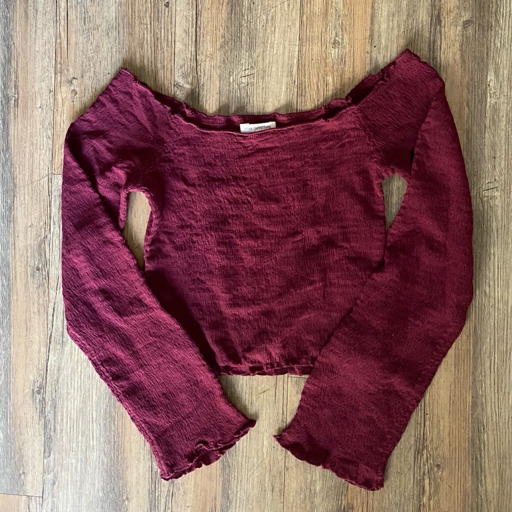 Merlot Urban Outfitters Cropped Top